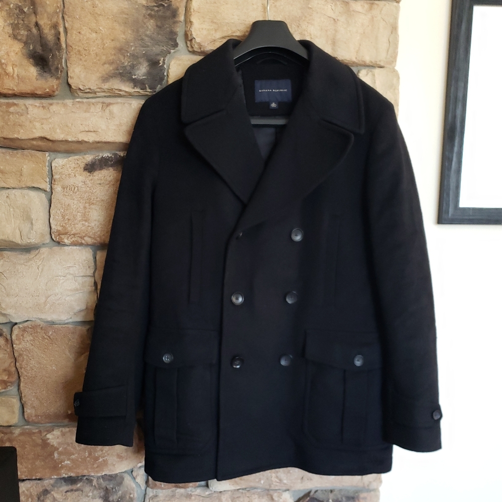Banana Republic Wool Pea Coat